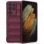 Защитный чехол Deexe Terra Case для Samsung Galaxy S21 Ultra (G998) - Wine Red